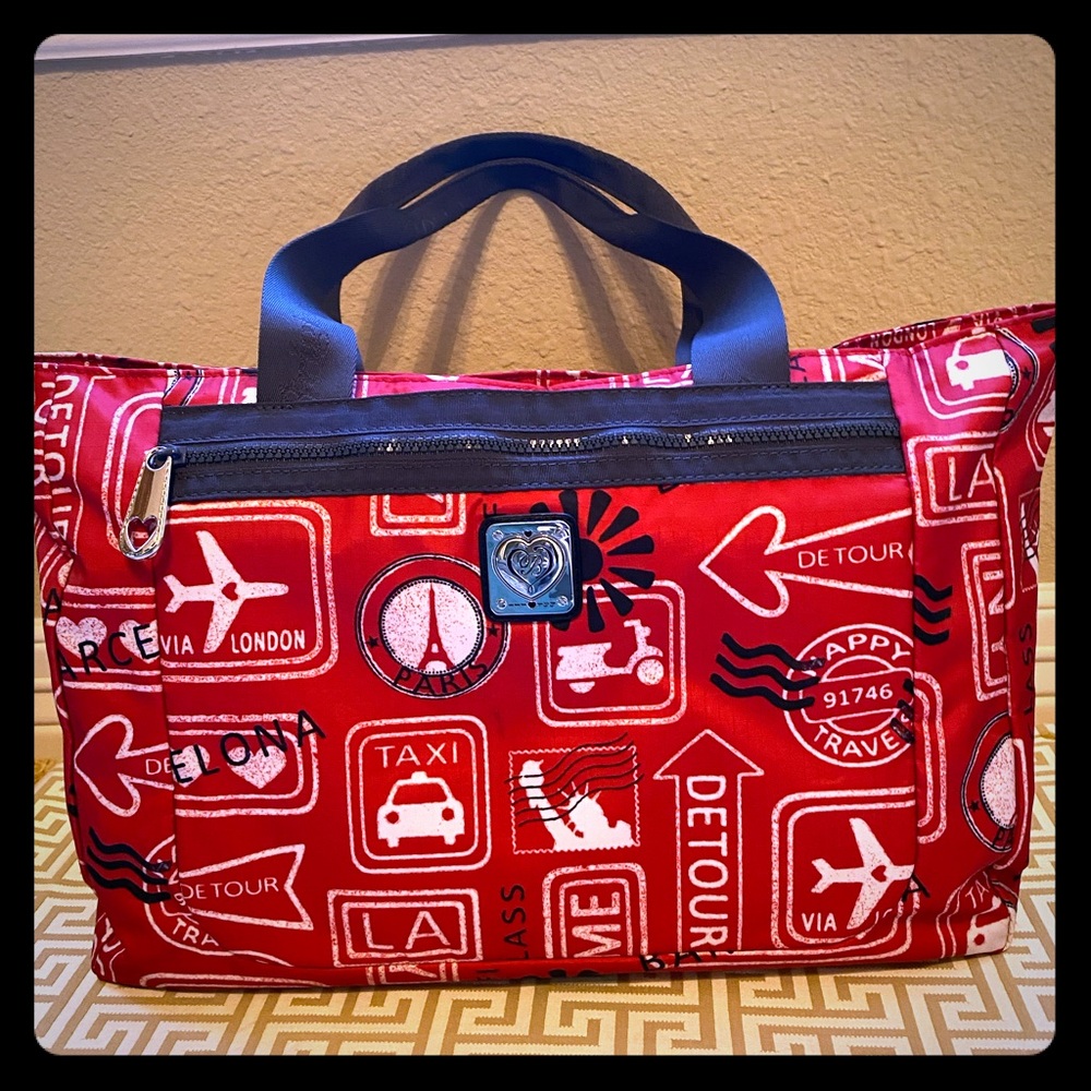 Brighton Love Paris Decal Medium Tote Bag